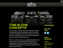 Tablet Screenshot of cm2concepts.com